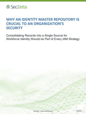 Why an Identity Master Repository is Crucial to An Organization’s Security