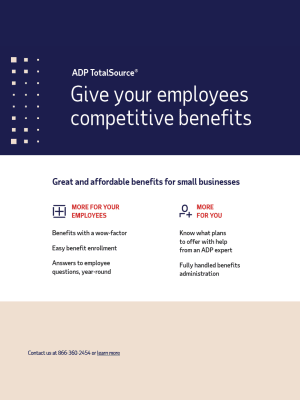 Give Your Employees Competitive Benefits