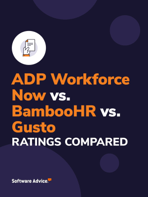 ADP Workforce Now vs. BambooHR vs. Gusto Ratings Compared