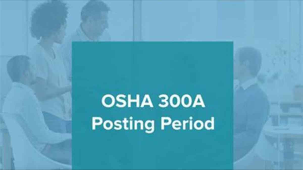 How To Complete The Osha Form 300