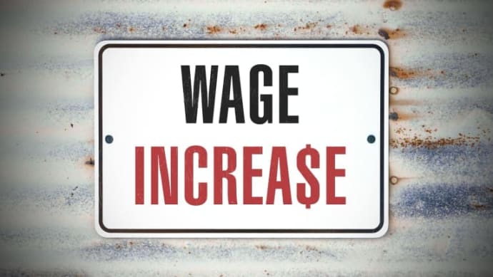 Pay raises in the U.S. are returning to pre-pandemic levels but rising prices mean higher salaries aren't likely to keep pace with inflation.