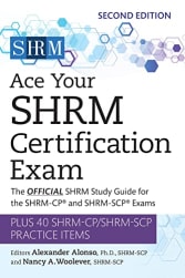 Ace Your SHRM Certification, 2nd Edition, book cover.